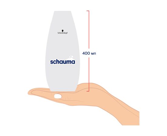 Шампунь Schauma Men 3 в 1 Очистка с углем и глиной 400 мл (9000101284690), изображение 7 Шампунь Schauma Men 3 в 1 Очистка с углем и глиной 400 мл (9000101284690), изображение 7