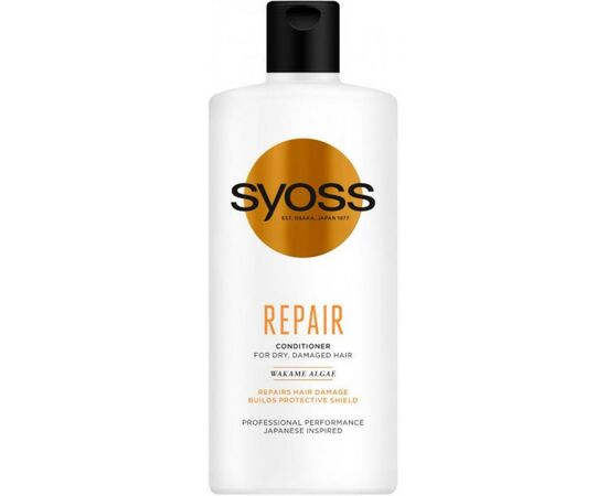 Кондиционер для волос Syoss Repair с водорослями вакаме 440 мл (9000101278057)