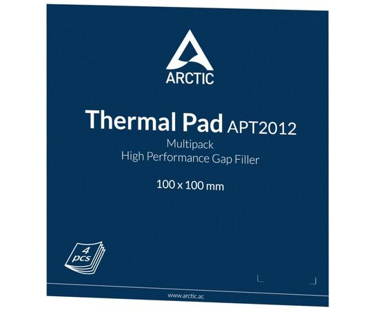 Термопрокладка Arctic Thermal Pad Basic 100x100mm 4pcs (ACTPD00020A), зображення 2 Термопрокладка Arctic Thermal Pad Basic 100x100mm 4pcs (ACTPD00020A), зображення 2