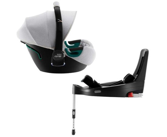 Автокресло Britax-Romer Baby-Safe Isense Nordic Grey с платформой (2000035101)