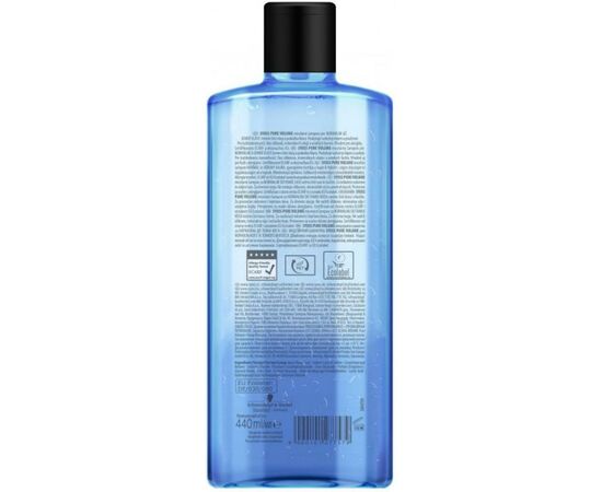 Шампунь Syoss мицеллярный Pure Volume для нормальных и тонких волос 440 мл (9000101277579), изображение 2 Шампунь Syoss мицеллярный Pure Volume для нормальных и тонких волос 440 мл (9000101277579), изображение 2