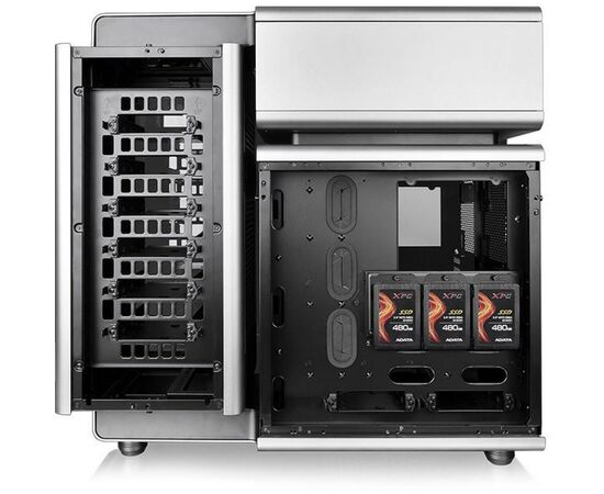 Корпус ThermalTake Level 20 Silver (CA-1J9-00F9WN-00), зображення 3 Корпус ThermalTake Level 20 Silver (CA-1J9-00F9WN-00), зображення 3