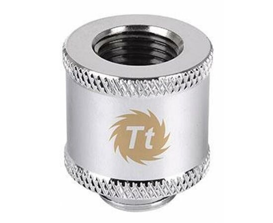 Фитинг для СВО ThermalTake Pacific G1/4 Female to Male 20mm extender - Chrome/DIY LCS (CL-W046-CU00SL-A)
