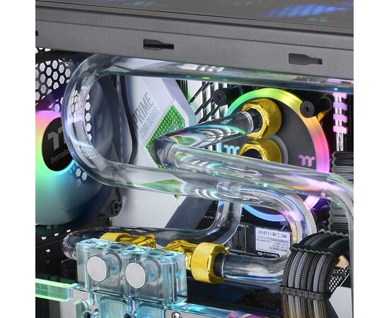 Фитинг для СВО ThermalTake Pacific G1/4 90 Degree Adapter - Gold/DIY LCS/Fitting (CL-W268-CU00GD-A), изображение 6 Фитинг для СВО ThermalTake Pacific G1/4 90 Degree Adapter - Gold/DIY LCS/Fitting (CL-W268-CU00GD-A), изображение 6