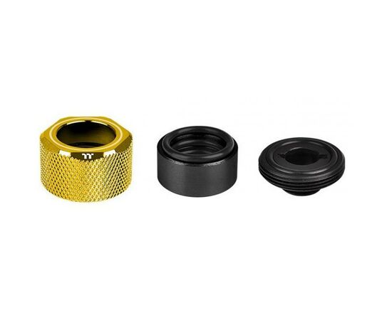 Фитинг для СВО ThermalTake Pacific C-Pro G1/4 PETG 16mm OD Compression - Gold/DIY LCS (CL-W265-CU00GD-A), изображение 3 Фитинг для СВО ThermalTake Pacific C-Pro G1/4 PETG 16mm OD Compression - Gold/DIY LCS (CL-W265-CU00GD-A), изображение 3