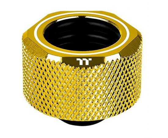 Фитинг для СВО ThermalTake Pacific C-Pro G1/4 PETG 16mm OD Compression - Gold/DIY LCS (CL-W265-CU00GD-A)