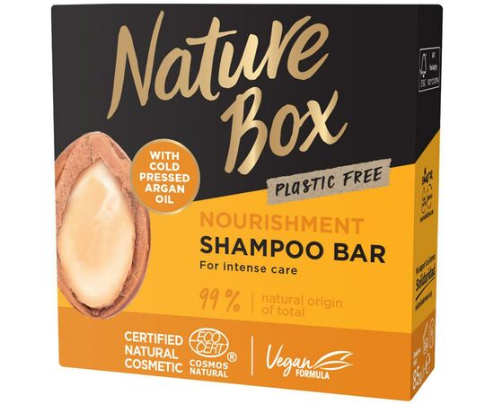 Шампунь Nature Box твердый для питания волос с Аргановым маслом 85 г (90443718), изображение 2 Шампунь Nature Box твердый для питания волос с Аргановым маслом 85 г (90443718), изображение 2