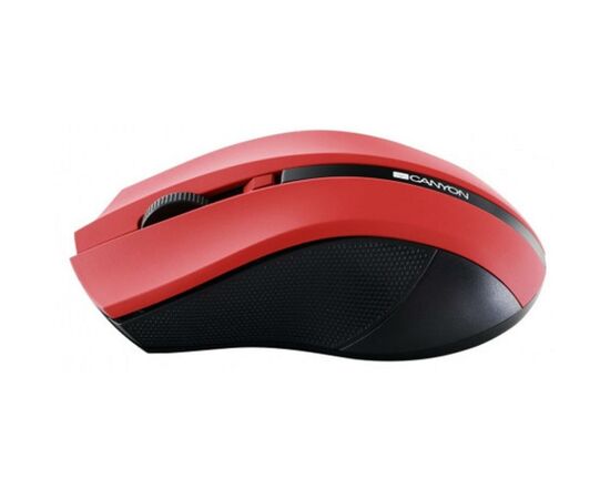 Мишка Canyon MW-5 Wireless Red (CNE-CMSW05R), зображення 3 Мишка Canyon MW-5 Wireless Red (CNE-CMSW05R), зображення 3