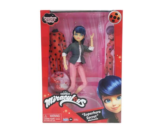 Кукла Miraculous Леди Баг и Супер-Кот S2- Суперсекрет Маринетт (50355), изображение 4 Кукла Miraculous Леди Баг и Супер-Кот S2- Суперсекрет Маринетт (50355), изображение 4