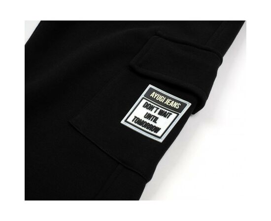 Спортивный костюм A-Yugi трикотажный (7036-K-146G-black), изображение 8 Спортивный костюм A-Yugi трикотажный (7036-K-146G-black), изображение 8