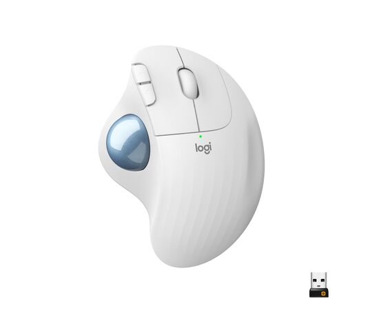 Мишка Logitech Ergo M575 Wireless Trackball Off-white (910-005870)