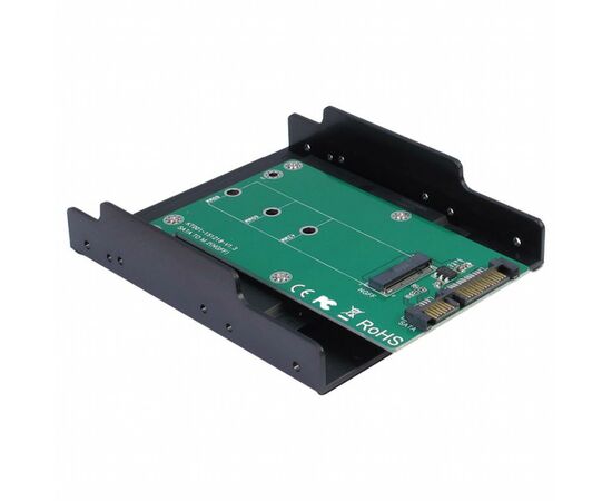Конвертор Maiwo SATA to M.2 (NGFF) SSD 22*42mm, 22*60mm, 22*80mm, в 3,5" (KT001B)