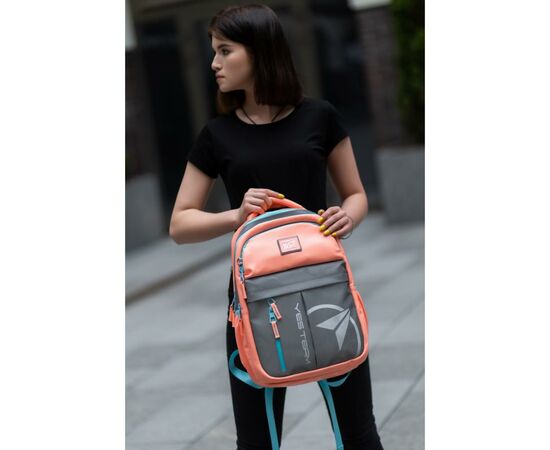 Рюкзак школьный Yes T-32 Citypack ULTRA коралловый (558413), изображение 4