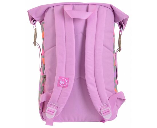Рюкзак школьный Yes Roll-top T-61 Colorful geometry (557309), изображение 2