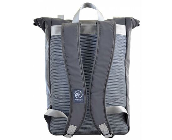 Рюкзак школьный Yes Roll-top T-65 Reflective Grey (557490), изображение 2 Рюкзак школьный Yes Roll-top T-65 Reflective Grey (557490), изображение 2