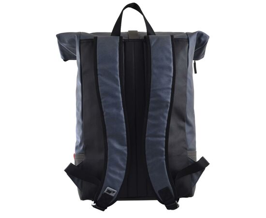 Рюкзак школьный Yes Roll-top T-77 Grey anthracite (557433), изображение 4 Рюкзак школьный Yes Roll-top T-77 Grey anthracite (557433), изображение 4