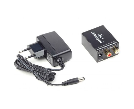 Конвертор Cablexpert Digital to analog audio (DSC-OPT-RCA-001), изображение 6 Конвертор Cablexpert Digital to analog audio (DSC-OPT-RCA-001), изображение 6