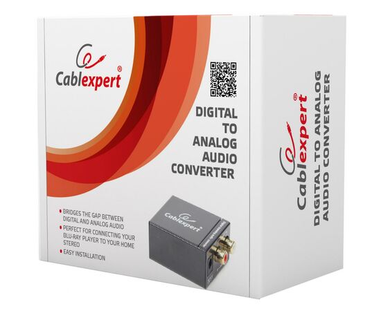 Конвертор Cablexpert Digital to analog audio (DSC-OPT-RCA-001), изображение 7 Конвертор Cablexpert Digital to analog audio (DSC-OPT-RCA-001), изображение 7