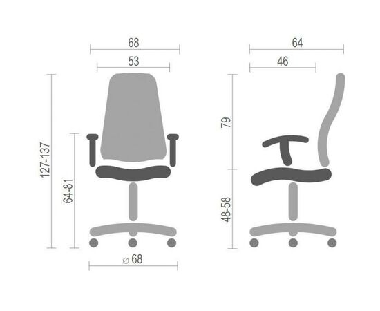 Кресло игровое Аклас Хорнет PL RL Красное (09441), изображение 6 Кресло игровое Аклас Хорнет PL RL Красное (09441), изображение 6