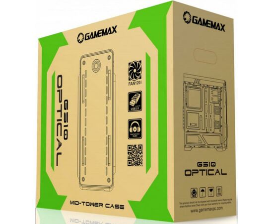 Корпус Gamemax Optical Black, изображение 8 Корпус Gamemax Optical Black, изображение 8