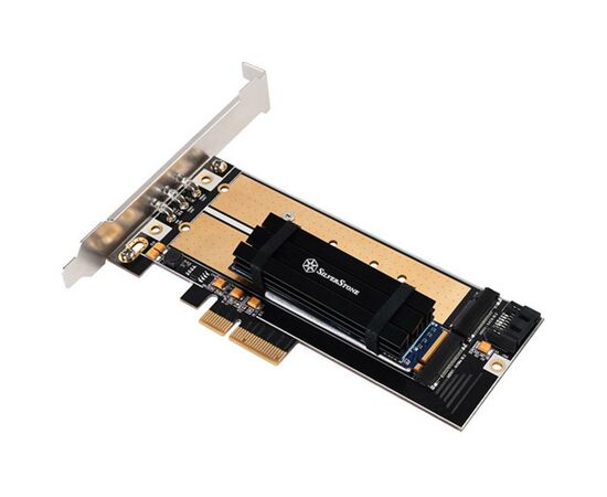 Радіатор охолодження Silver Stone m.2 SSD 2280 (SST-TP02-M2), зображення 4 Радіатор охолодження Silver Stone m.2 SSD 2280 (SST-TP02-M2), зображення 4