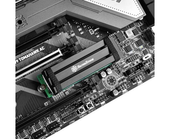 Радіатор охолодження Silver Stone m.2 SSD 2280 (SST-TP02-M2), зображення 8 Радіатор охолодження Silver Stone m.2 SSD 2280 (SST-TP02-M2), зображення 8