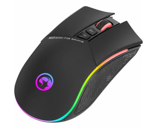 Мышка Marvo M513 RGB USB Black (M513), изображение 2 Мышка Marvo M513 RGB USB Black (M513), изображение 2