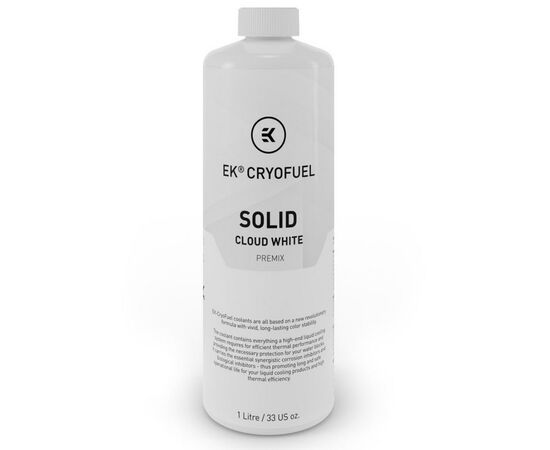 Охлаждающая жидкость Ekwb EK-CryoFuel Solid Cloud White (Premix 1000mL) (3831109880302)