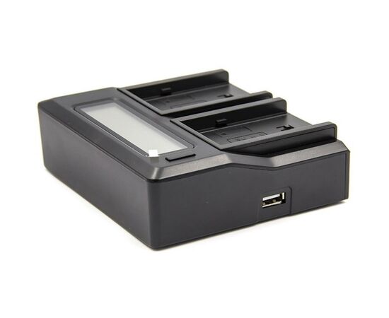 Зарядное устройство для фото PowerPlant Dual Sony NP-F970 (CH980222), изображение 3 Зарядное устройство для фото PowerPlant Dual Sony NP-F970 (CH980222), изображение 3