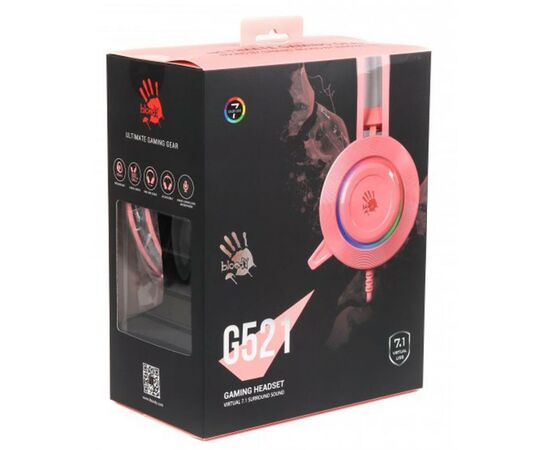 Наушники A4Tech Bloody G521 Pink, изображение 6 Наушники A4Tech Bloody G521 Pink, изображение 6