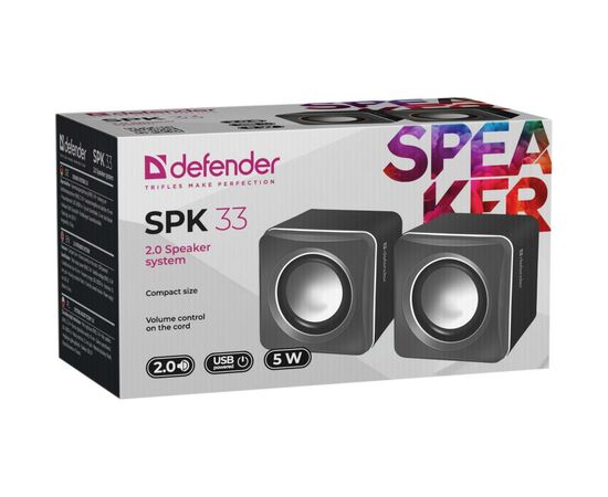 Акустическая система Defender SPK 33 Grey (65632), изображение 2 Акустическая система Defender SPK 33 Grey (65632), изображение 2