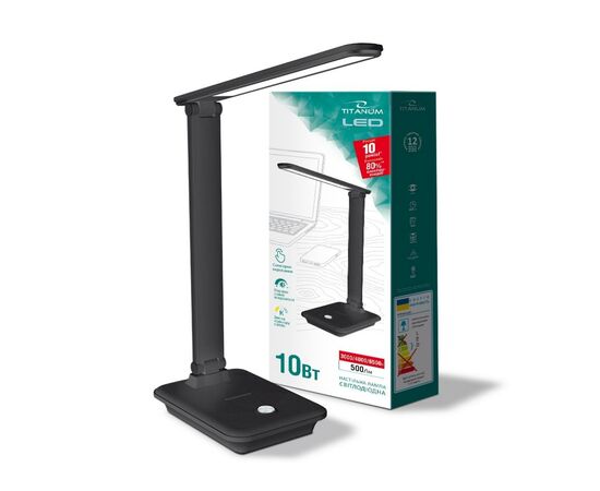 Настольная лампа TITANUM LED 10W 3000-6500K 220V (TLTF-009B), изображение 7 Настольная лампа TITANUM LED 10W 3000-6500K 220V (TLTF-009B), изображение 7