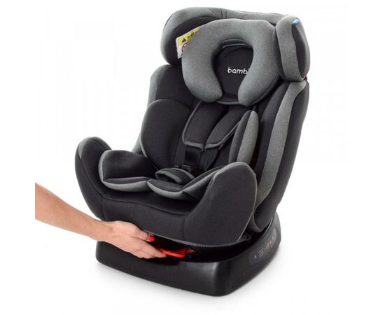 Автокресло Bambi M 3678 silver grey (Bambi M 3678 silver grey), изображение 5 Автокресло Bambi M 3678 silver grey (Bambi M 3678 silver grey), изображение 5