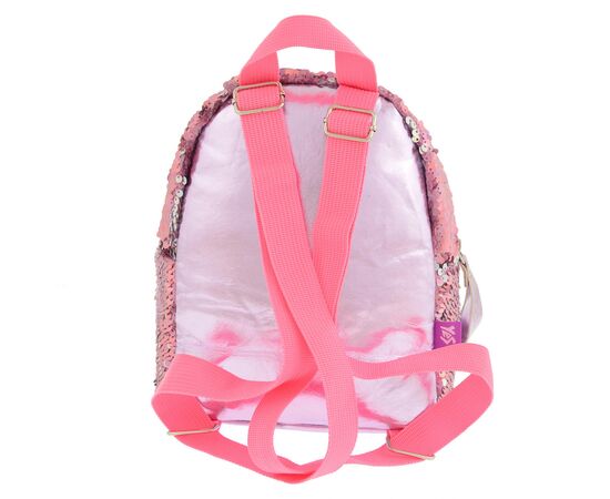 Рюкзак школьный Yes с пайетками GS-02 Pink (557651), изображение 3 Рюкзак школьный Yes с пайетками GS-02 Pink (557651), изображение 3