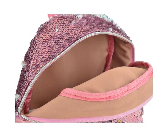 Рюкзак школьный Yes с пайетками GS-02 Pink (557651), изображение 5 Рюкзак школьный Yes с пайетками GS-02 Pink (557651), изображение 5