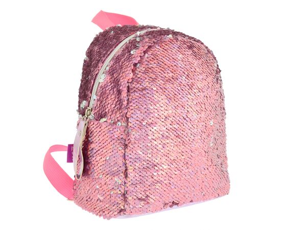 Рюкзак школьный Yes с пайетками GS-02 Pink (557651)