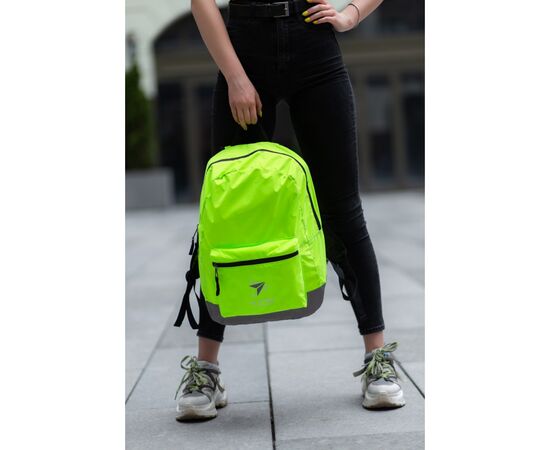 Рюкзак школьный Yes R-03 Ray Reflective желтый/серый (558583), изображение 5