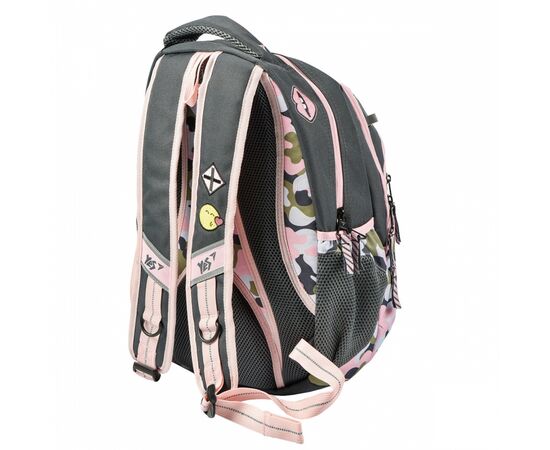 Рюкзак школьный Yes T-45 Smiley World Military girl (558298), изображение 2 Рюкзак школьный Yes T-45 Smiley World Military girl (558298), изображение 2