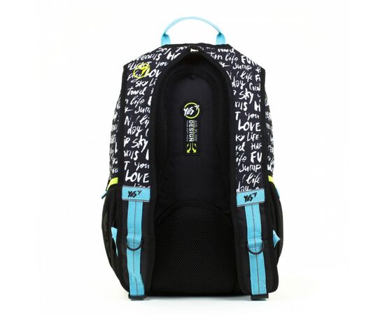 Рюкзак школьный Yes T-57 Sport черный (558358), изображение 2 Рюкзак школьный Yes T-57 Sport черный (558358), изображение 2