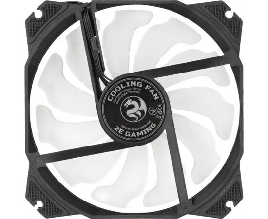 Кулер для корпуса 2E GAMING AIR COOL (ACF120PW-RGB) (2E-ACF120PW-RGB), изображение 3 Кулер для корпуса 2E GAMING AIR COOL (ACF120PW-RGB) (2E-ACF120PW-RGB), изображение 3