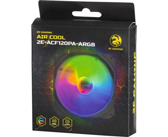 Кулер для корпуса 2E GAMING AIR COOL (ACF120PA-ARGB) (2E-ACF120PA-ARGB), изображение 12 Кулер для корпуса 2E GAMING AIR COOL (ACF120PA-ARGB) (2E-ACF120PA-ARGB), изображение 12
