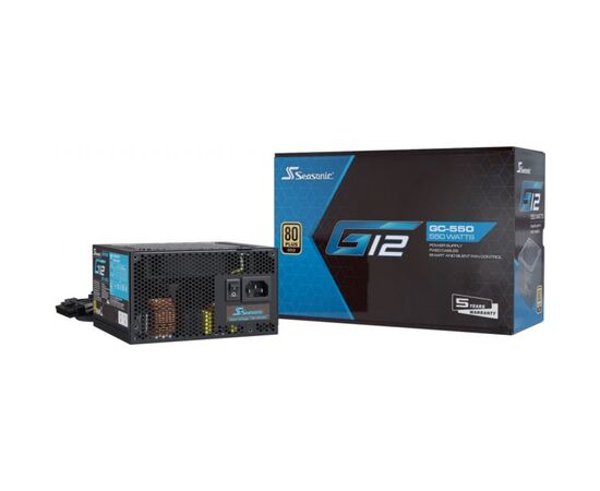 Блок питания Seasonic 550W (G12 GC-550), изображение 5 Блок питания Seasonic 550W (G12 GC-550), изображение 5