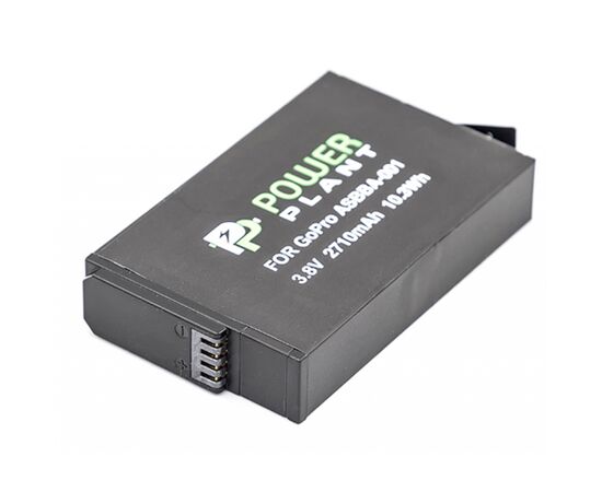 Аккумулятор к фото/видео PowerPlant GoPro ASBBA-001 2710mAh (CB970155), изображение 3 Аккумулятор к фото/видео PowerPlant GoPro ASBBA-001 2710mAh (CB970155), изображение 3
