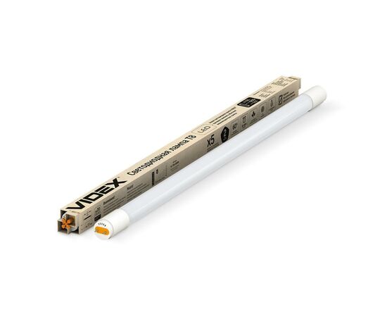 Лампочка Videx T8b 9W 0.6M 6200K 220V (VL-T8b-09066), изображение 2 Лампочка Videx T8b 9W 0.6M 6200K 220V (VL-T8b-09066), изображение 2