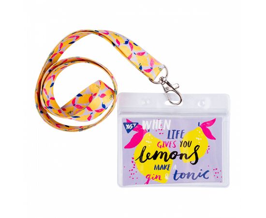 Бейдж Yes на ленте "Hotch Potch Lemonade" (940232), изображение 2 Бейдж Yes на ленте "Hotch Potch Lemonade" (940232), изображение 2