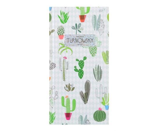 Блокнот Yes 100*200мм 96 л "Turnowsky.Pattern cactus" линия (151461)