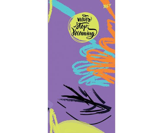 Блокнот Yes 100 * 200/64 л "Paint brush" клітина (151525), зображення 2 Блокнот Yes 100 * 200/64 л "Paint brush" клітина (151525), зображення 2