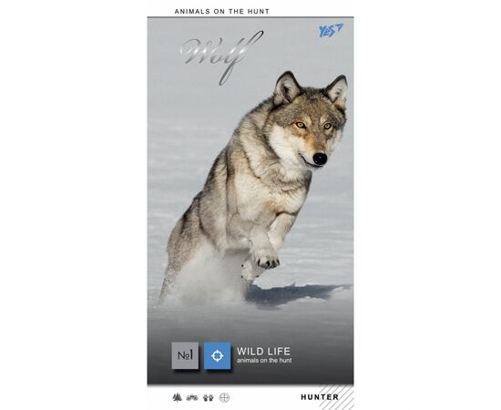 Блокнот Yes 100*200/64 л "Wild force" клетка (151475), изображение 2 Блокнот Yes 100*200/64 л "Wild force" клетка (151475), изображение 2