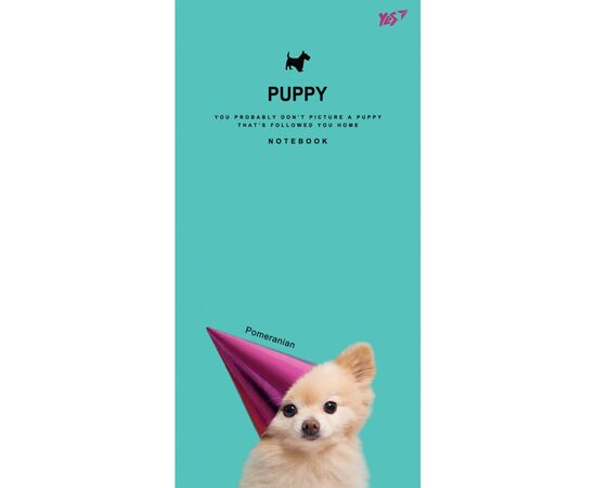 Блокнот Yes 100*200/64 л "Puppy" линия (151485), изображение 2 Блокнот Yes 100*200/64 л "Puppy" линия (151485), изображение 2