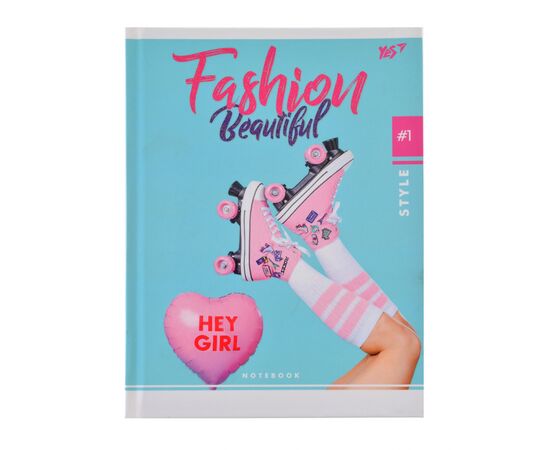 Блокнот Yes 140 * 185/64 л "Fashion beautiful" клітина (151480)